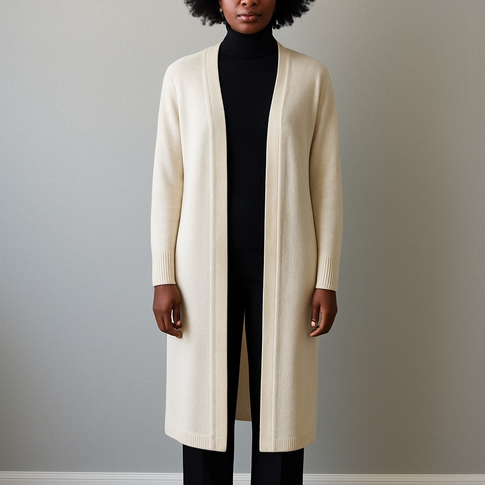 WHBM Long knit sweater